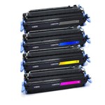 Kit Toner Compatível HP Q6000A 6000 6001 6002 6003 Preto e Coloridos 2605DN 2600 2600N 2600DTN Evolu