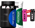 Kit Top Wey 3w + Dextrose - Max Titanium