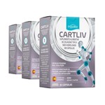 Ficha técnica e caractérísticas do produto Kit 3un Equaliv Cartliv 60 Cápsulas