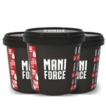Ficha técnica e caractérísticas do produto Kit 3 Un Pasta de Amendoim Mani Force 1KG Cremosa Mani Force