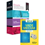 Ficha técnica e caractérísticas do produto Kit - Vade Mecum RT 2014 + Box o Essencial do Direito (3 Volumes)