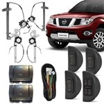 Ficha técnica e caractérísticas do produto Kit Vidro Elétrico Nissan Frontier 4 Portas Completo Sensorizado