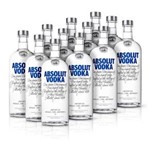 Ficha técnica e caractérísticas do produto Kit Vodka Absolut 1L - 12 Unidades