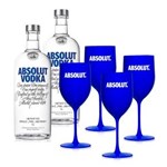 Ficha técnica e caractérísticas do produto Kit Vodka Absolut Party V