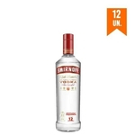 Ficha técnica e caractérísticas do produto Kit Vodka Smirnoff 600ml - 12 Unidades