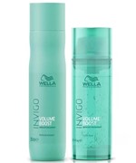 Ficha técnica e caractérísticas do produto Kit Wella Invigo Volume Boost Shampoo 250ml + Máscara Crystal Mask 145ml