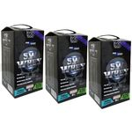 Ficha técnica e caractérísticas do produto Kit 3 Whey Protein 6kg Isolado 5w Dark Insane Promoção