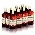 Ficha técnica e caractérísticas do produto Kit Whisky Ballantine`s Finest 1L - 12 Unidades