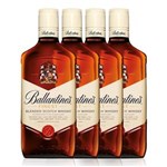 Ficha técnica e caractérísticas do produto Kit Whisky Ballantine`s Finest 1L - 4 Unidades