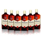 Ficha técnica e caractérísticas do produto Kit Whisky Ballantine`s Finest 1L - 6 Unidades