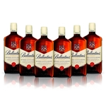 Ficha técnica e caractérísticas do produto Kit Whisky Ballantine's Finest 1L - 6 Unidades