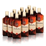 Ficha técnica e caractérísticas do produto Kit Whisky Ballantine's Finest 750ml - 12 Unidades
