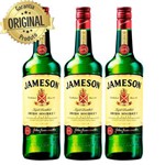 Ficha técnica e caractérísticas do produto Kit 3 Whisky Importado Irlandes Jameson 750ml