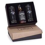Kit Whisky Jack Daniel´s 375ml + 2 Copos