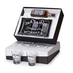 Ficha técnica e caractérísticas do produto Kit Whisky Jack Daniel's 375ml + Petisqueira Personalizada + 2 Copos (SQ16152)