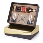 Ficha técnica e caractérísticas do produto Kit Whisky Johnnie Walker Red Label 500ml + 2 Copos Personalizados + 2 Porta Copos (SQ14224)