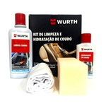 Ficha técnica e caractérísticas do produto Kit Wurth Limpeza E Hidratação De Couro - Limpa E Hidrata