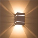 Ficha técnica e caractérísticas do produto Arandela Marrom + LED 5W 3000K Luminária Externa Parede Muro 2 Focos Frisos Fachos St327