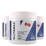 Ficha técnica e caractérísticas do produto Kit 3x Glutamax 100% L-Glutamina de 400g - Vitafor
