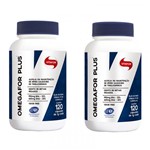 Ficha técnica e caractérísticas do produto Kit 2X Omegafor Plus 120 Cápsulas - Vitafor