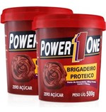 Ficha técnica e caractérísticas do produto Kit 3 X Pasta de Amendoim Brigadeiro - Power One