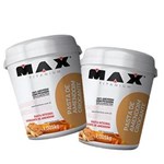 Ficha técnica e caractérísticas do produto Kit 2x Pasta de Amendoim Crocante - 1005kg - Max Titanium - 2 X 1005 G-SEM SABOR