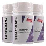 Ficha técnica e caractérísticas do produto Kit 3x Simcaps - 30 Cápsulas - Vitafor