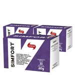 Ficha técnica e caractérísticas do produto Kit 3x Simfort - 30 Sachês de 2g - Vitafor