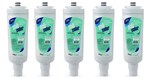 Ficha técnica e caractérísticas do produto Kit X5 Refil Filtro Policarbon Policolor para Purificador de Água Colormaq