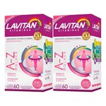 Ficha técnica e caractérísticas do produto Kit 2x60 Lavitan A-Z Mulher (120 Comprimidos)