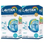 Ficha técnica e caractérísticas do produto Kit 2x60 Lavitan A-Z Original (120 Comprimidos)