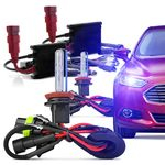 Ficha técnica e caractérísticas do produto Kit xenon automotivo lampada H3 8000k slim milha farol