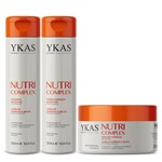 Ficha técnica e caractérísticas do produto Kit Ykas Nutri Complex Shampoo + Condicionador 300ml + Máscara 250g
