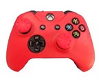 Ficha técnica e caractérísticas do produto 2 Kits Capas e Grips para Controle Xbox One Vermelho