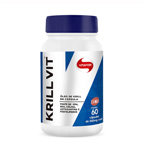 Ficha técnica e caractérísticas do produto Krill Vit 60 Cápsulas - Vitafor