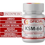 Ficha técnica e caractérísticas do produto KSM-66 300mg 60 Cápsulas - Oficialfarma