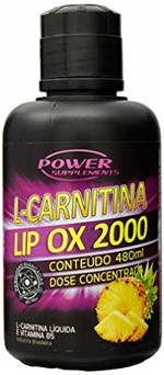 Ficha técnica e caractérísticas do produto L-Carnitina 2000-480ml Abacaxi - Power Supplements, Power Supplements
