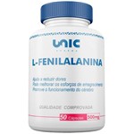 Ficha técnica e caractérísticas do produto L-fenilalanina 500mg 50 Caps Unicpharma