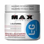 Ficha técnica e caractérísticas do produto L-G 100% L-Glutamina - Max Titanium - Sem Sabor - 300 G