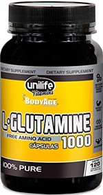 Ficha técnica e caractérísticas do produto L-Glutamina 100% Pura 120 Cápsulas Unilife