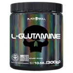 Ficha técnica e caractérísticas do produto L-Glutamine - 300g Sem Sabor - BlackSkull - Black Skull