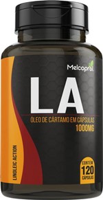 Ficha técnica e caractérísticas do produto La Óleo de Cártamo 120 Caps 1000 Mg - Melcoprol