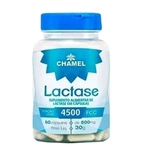 Ficha técnica e caractérísticas do produto Lactase 60 Cápsulas De 500mg Chamel