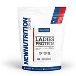 Ficha técnica e caractérísticas do produto Ladies Protein 900g Morango NewNutrition