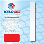 Ficha técnica e caractérísticas do produto Lamina Adesiva em Gel de Silicone para Cicatriz e Queloide 50cmx3cm( 1 Fita 35cm+1 Fita15cm)-Kelogel