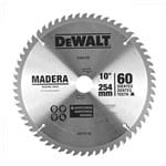 Ficha técnica e caractérísticas do produto Lâmina de Widea 10'' (254mm) 60D para Madeira DW03120 Dewalt