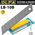 Ficha técnica e caractérísticas do produto Lâmina para Estilete 18mm LB-10B OLFA