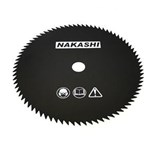 Ficha técnica e caractérísticas do produto Lâmina para Roçadeira com 80 Dentes de 80 X 255 Mm - Nakashi