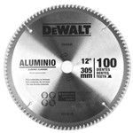 Ficha técnica e caractérísticas do produto Lamina Serra Esq.12 100 Dentes Aluminio - Dewalt Dwa03240