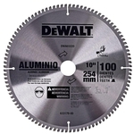Ficha técnica e caractérísticas do produto Lamina Serra Esq.10 100 Dentes Aluminio - Dewalt Dwa03220